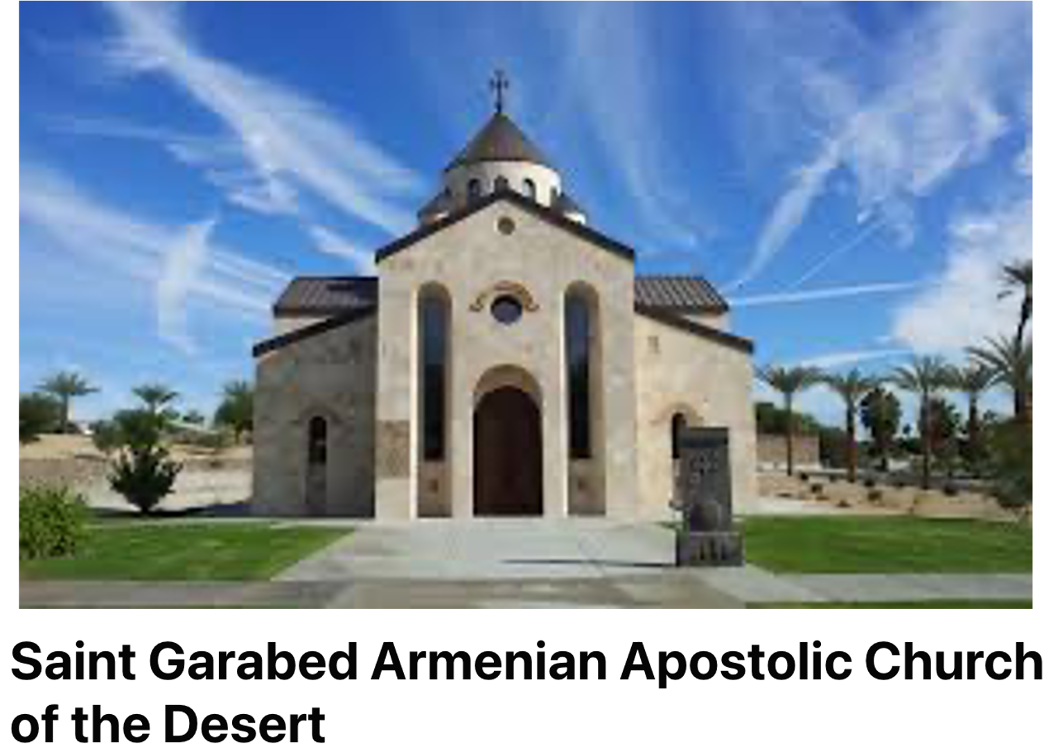 Saint Garabed Armenian Apostolic Church of the Desert Counter App